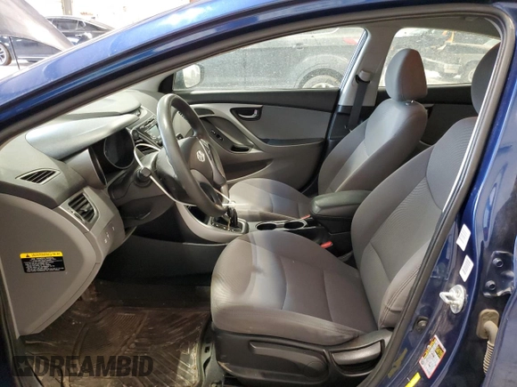 2015 Hyundai Elantra SE with VIN 5NPDH4AE7FH640276, listed as a Copart auction lot 47742295 with 158,144 mi miles and Salvage Title. Bid and sale history available at DreamBid. Image 7.