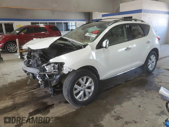 2012 Nissan Murano SL z VIN JN8AZ1MW3CW217451, wystawiony jako Copart lot #53271305 z przebiegiem 333 333 mil mil oraz Czysty tytuł • Clean title. Historia ofert i sprzedaży dostępna na DreamBid. Obrazek 1.