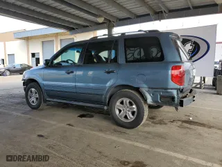 2005 Honda Pilot EX-L with RES with VIN 2HKYF18625H547443, listed as a Copart auction lot 53886715 with 162,478 mi miles and Salvage Title. Bid and sale history available at carsss.com. Image 2.