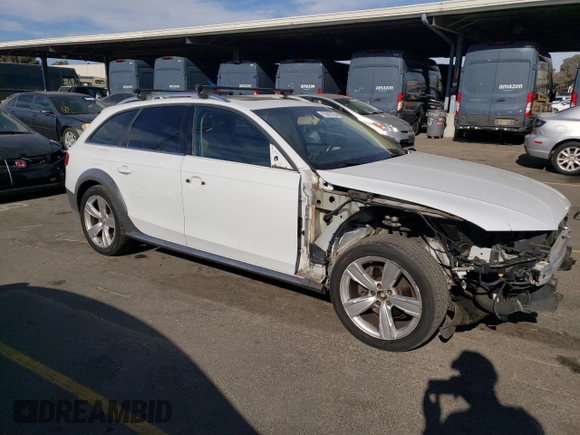 2014 Audi allroad Premium Plus with VIN WA1UFAFL7EA043012, listed as a Copart auction lot 75870764 with 96,388 mi miles and Salvage Title. Bid and sale history available at carsss.com. Image 4.