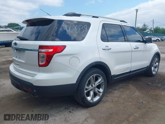 2011 Ford Explorer Limited with VIN 1FMHK7F80BGA14344, listed as a IAAI auction lot 42678439 with 215,213 mi miles and . Bid and sale history available at DreamBid. Image 4.