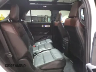2022 Ford Explorer Platinum with VIN 1FM5K8HW1NNA08296, listed as a Copart auction lot 84750084 with 42,879 mi miles and Salvage Title. Bid and sale history available at carsss.com. Image 11.