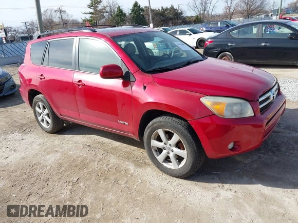 2007 Toyota RAV4 Limited with VIN JTMBK31V176018450, listed as a IAAI auction lot 41811887 with 171,059 mi miles. Bid and sale history available at carsss.com. Image 1.