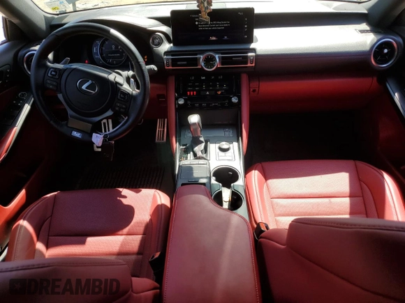 2022 Lexus IS 350 F Sport z VIN JTHGZ1B24N5058713, wystawiony jako Copart lot #57979415 z przebiegiem 35 295 mil mil oraz Szkoda całkowita • Salvage title. Historia ofert i sprzedaży dostępna na DreamBid. Obrazek 8.