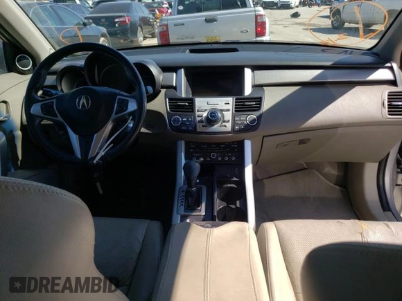 2007 Acura RDX Tech Pkg with VIN 5J8TB18597A023425, listed as a Copart auction lot 37296191 with 173,103 mi miles and Salvage Title. Bid and sale history available at carsss.com. Image 9.