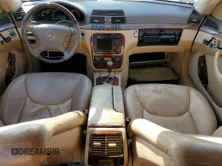 2001 Mercedes-Benz S 320/430/500 z VIN WDBNG75J11A146557, wystawiony jako Copart lot #84122014 z przebiegiem 90 359 mil mil oraz Czysty tytuł • Clean title. Historia ofert i sprzedaży dostępna na DreamBid. Obrazek 8.