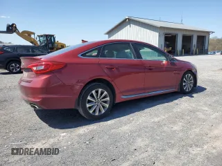 2016 Hyundai Sonata Sport with VIN 5NPE34AF9GH261907, listed as a Copart auction lot 52534385 with 100,644 mi miles and Salvage Title. Bid and sale history available at DreamBid. Image 3.