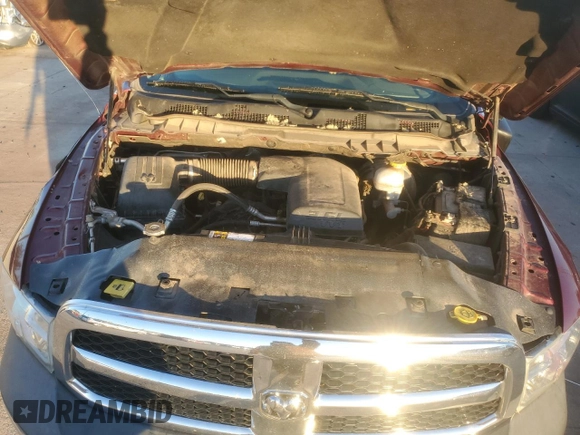 2018 Ram 1500 Tradesman with VIN 1C6RR6FG8JS347450, listed as a Copart auction lot 80323384 with 192,937 mi miles and Salvage title. Bid and sale history available at DreamBid. Image 11.