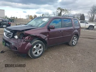 2013 Honda Pilot EX-L with VIN 5FNYF4H60DB066282, listed as a IAAI auction lot 40836817 with 244,122 mi miles and . Bid and sale history available at carsss.com. Image 17.