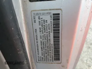 2003 Volkswagen Golf с VIN 9BWBK61J034016375, выставлен на аукционе Copart как лот 81534384 с пробегом Не указан миль и Списание • Salvage title. История ставок и продаж доступна на DreamBid. Изображение 12.