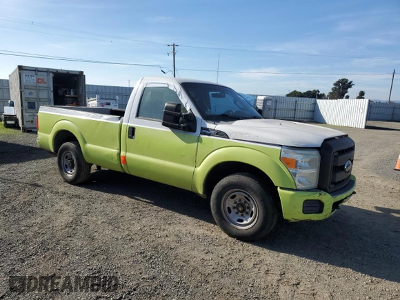2011 Ford F-250 XL with VIN 1FDBF2A6XBEC36534, listed as a Copart auction lot 83703124 with 302,376 mi miles and Clean title. Bid and sale history available at DreamBid. Image 4.