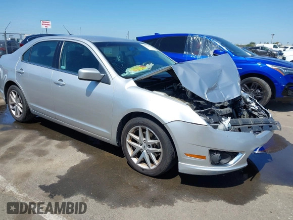 2011 Ford Fusion SEL with VIN 3FAHP0JA3BR281449, listed as a IAAI auction lot 42072472 with 1 mi miles. Bid and sale history available at carsss.com. Image 1.