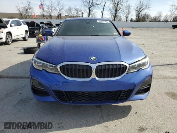 2020 BMW 3 Series 330i xDrive with VIN 3MW5R7J00L8B43315, listed as a Copart auction lot 50133205 with 59,520 mi miles and Salvage Title. Bid and sale history available at carsss.com. Image 5.