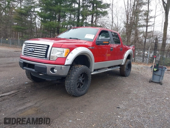 2011 Ford F-150 XL with VIN 1FTFW1EF3BFA37040, listed as a IAAI auction lot 41912678 with 116,869 mi miles. Bid and sale history available at carsss.com. Image 2.