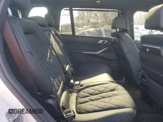 2024 BMW X7 xDrive40i with VIN 5UX23EM05R9S88273, listed as a Copart auction lot 88320765 with 17,443 mi miles and Salvage Title. Bid and sale history available at carsss.com. Image 11.