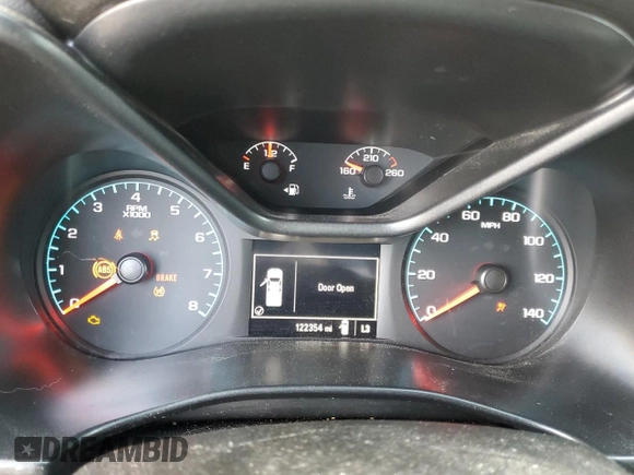 2019 Chevrolet Colorado 2WD Work Truck with VIN 1GCHSBEN4K1120734, listed as a Copart auction lot 85887954 with 122,354 mi miles and Non Repairable. Bid and sale history available at carsss.com. Image 9.