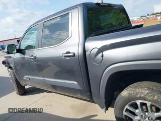 2024 Toyota Tundra 1794 Edition with VIN 5TFMA5DBXRX142402, listed as a IAAI auction lot 42063679 with 17,523 mi miles and . Bid and sale history available at DreamBid. Image 14.