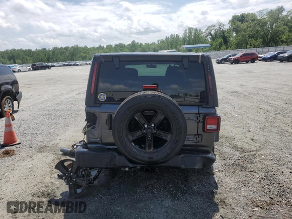 2022 Jeep Wrangler Unlimited Sport S z VIN 1C4HJXDG9NW149351, wystawiony jako Copart lot #54513615 z przebiegiem 9 873 mil mil oraz Szkoda całkowita • Salvage title. Historia ofert i sprzedaży dostępna na DreamBid. Obrazek 6.