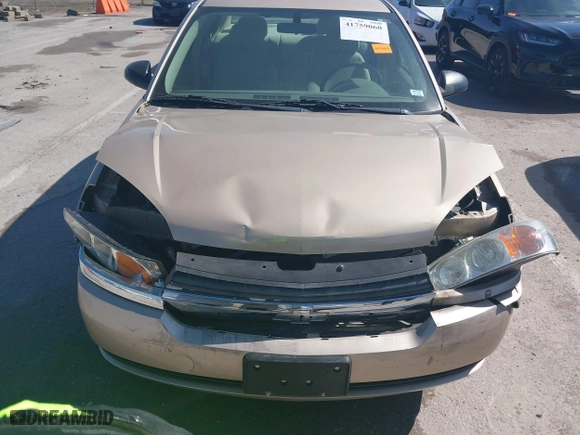 2005 Chevrolet Malibu with VIN 1G1ZS52F65F140308, listed as a IAAI auction lot 41759060 with 63,598 mi miles. Bid and sale history available at carsss.com. Image 6.