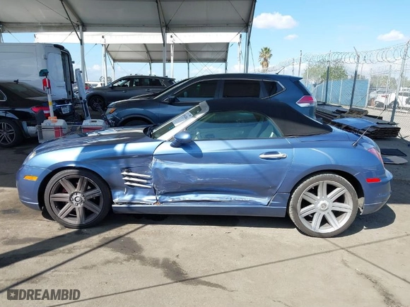 2006 Chrysler Crossfire Limited with VIN 1C3AN65L56X064034, listed as a IAAI auction lot 41914384 with 83,410 mi miles. Bid and sale history available at carsss.com. Image 14.