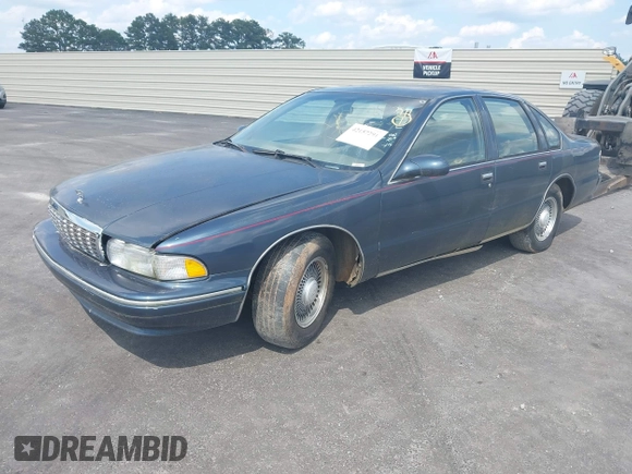 1996 Chevrolet Caprice 1SA Special Value z VIN 1G1BL52W6TR174680, wystawiony jako IAAI lot #42157291 z przebiegiem Nie podano mil oraz . Historia ofert i sprzedaży dostępna na DreamBid. Obrazek 2.