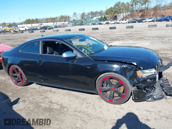 2011 Audi S5 Prestige with VIN WAUVVAFR0BA046845, listed as a IAAI auction lot 41633594 with 100,037 mi miles. Bid and sale history available at carsss.com. Image 12.