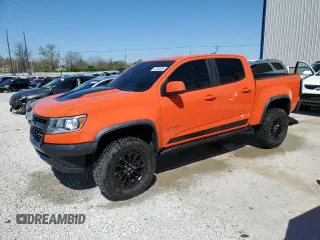 2019 Chevrolet Colorado 4WD ZR2 z VIN 1GCGTEEN7K1278933, wystawiony jako Copart lot #52209085 z przebiegiem 84 671 mil mil oraz Szkoda całkowita • Salvage title. Historia ofert i sprzedaży dostępna na DreamBid. Obrazek 1.