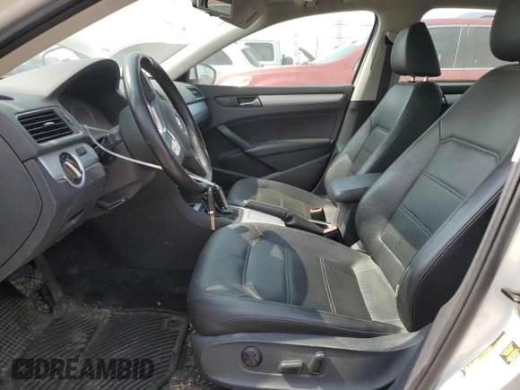 2012 Volkswagen Passat SE with VIN 1VWBP7A32CC012012, listed as a Copart auction lot 58757365 with 83,142 mi miles and Salvage title. Bid and sale history available at DreamBid. Image 7.