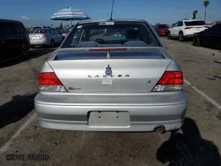 2003 Mitsubishi Lancer OZ-Rally with VIN JA3AJ86E43U032755, listed as a Copart auction lot 51342815 with 124,211 mi miles and Salvage Title. Bid and sale history available at carsss.com. Image 6.