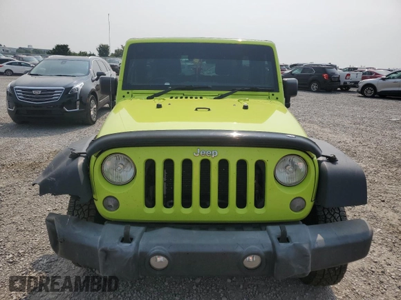 2016 Jeep Wrangler Unlimited Sport RHD with VIN 1C4BJWKG6GL321455, listed as a Copart auction lot 58785665 with 174,553 mi miles and Salvage title. Bid and sale history available at DreamBid. Image 5.