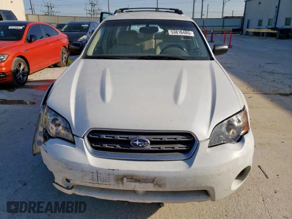 2006 Subaru Legacy Outback z VIN 4S4BP61C567326324, wystawiony jako Copart lot #53816485 z przebiegiem 157 151 mil mil oraz Szkoda całkowita • Salvage title. Historia ofert i sprzedaży dostępna na DreamBid. Obrazek 5.