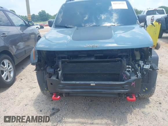 2016 Jeep Renegade Trailhawk with VIN ZACCJBCT1GPE10015, listed as a IAAI auction lot 42572522 with 131,631 mi miles and . Bid and sale history available at DreamBid. Image 12.
