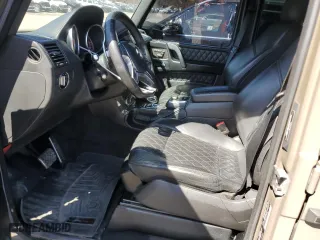 2017 Mercedes-Benz G-Class AMG G 63 with VIN WDCYC7DF5HX273627, listed as a Copart auction lot 52704505 with 57,631 mi miles and Salvage Title. Bid and sale history available at carsss.com. Image 7.