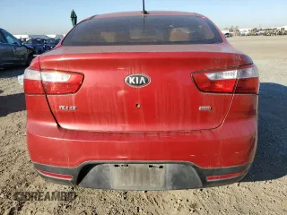 2013 Kia Rio LX with VIN KNADM4A39D6147651, listed as a Copart auction lot 83915944 with 214,303 mi miles and Clean Title. Bid and sale history available at carsss.com. Image 6.
