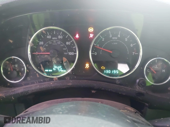 2013 Jeep Wrangler Sport with VIN 1C4AJWAG8DL601399, listed as a IAAI auction lot 42186399 with 130,195 mi miles and . Bid and sale history available at DreamBid. Image 7.