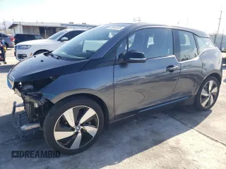 2017 BMW i3 with VIN WBY1Z8C3XHV895508, listed as a Copart auction lot 49443235 with 44,899 mi miles and Salvage Title. Bid and sale history available at carsss.com. Image 1.