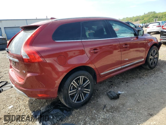2017 Volvo XC60 Dynamic with VIN YV440MDR4H2094480, listed as a Copart auction lot 56787215 with 62,811 mi miles and Salvage title. Bid and sale history available at DreamBid. Image 3.