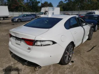 2017 Jaguar XF S with VIN SAJBM4BVXHCY43258, listed as a Copart auction lot 64277612 with 43,198 mi miles. Bid and sale history available at carsss.com. Image 4.