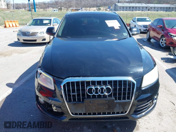 2013 Audi Q5 Premium with VIN WA1CFAFP0DA007630, listed as a IAAI auction lot 41824831 with 149,558 mi miles and . Bid and sale history available at DreamBid. Image 12.