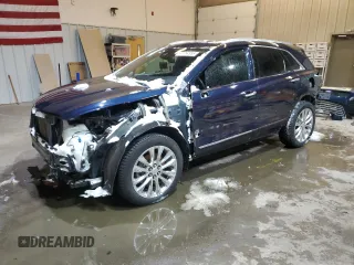 2017 Cadillac XT5 Platinum AWD with VIN 1GYKNFRS9HZ120981, listed as a Copart auction lot 41764955 with 62,240 mi miles and Salvage Title. Bid and sale history available at carsss.com. Image 1.