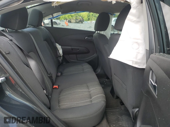 2016 Chevrolet Sonic LT with VIN 1G1JC5SH4G4119418, listed as a Copart auction lot 55809185 with 97,740 mi miles and Salvage title. Bid and sale history available at DreamBid. Image 10.