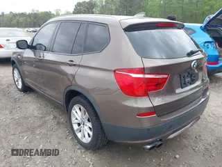 2013 BMW X3 xDrive28i with VIN 5UXWX9C50DLK59656, listed as a IAAI auction lot 41899196 with 130,417 mi miles. Bid and sale history available at carsss.com. Image 3.