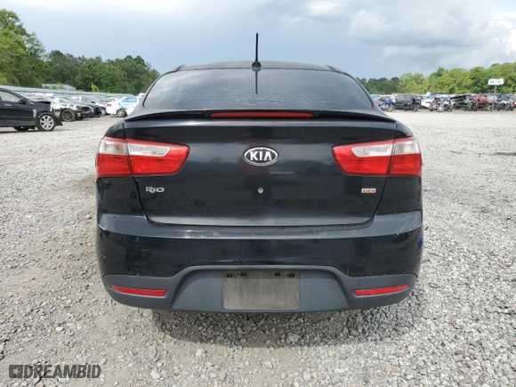 2013 Kia Rio LX with VIN KNADM4A36D6305864, listed as a Copart auction lot 54361195 with 164,044 mi miles and Clean Title. Bid and sale history available at carsss.com. Image 6.