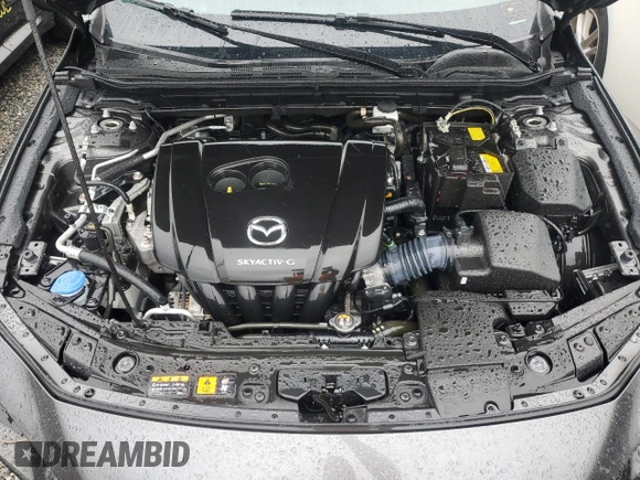 2022 Mazda Mazda3 Hatchback Premium with VIN JM1BPAMLXN1515412, listed as a Copart auction lot 74356564 with 0 mi miles and Salvage Title. Bid and sale history available at carsss.com. Image 12.