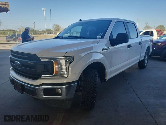 2020 Ford F-150 XL with VIN 1FTFW1E50LKF54540, listed as a IAAI auction lot 42147151 with 1 mi miles. Bid and sale history available at carsss.com. Image 1.