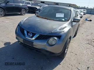 2015 Nissan Juke SV with VIN JN8AF5MR6FT512575, listed as a IAAI auction lot 42000260 with 160,588 mi miles. Bid and sale history available at carsss.com. Image 2.