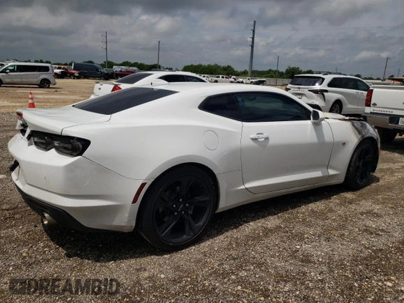 2022 Chevrolet Camaro 2LT with VIN 1G1FD1RS1N0134735, listed as a Copart auction lot 59775864 with 0 mi miles and Salvage Title. Bid and sale history available at carsss.com. Image 3.