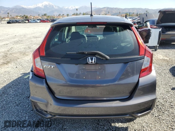 2019 Honda Fit LX with VIN 3HGGK5H46KM719574, listed as a Copart auction lot 45542785 with 110,877 mi miles and Salvage Title. Bid and sale history available at carsss.com. Image 6.