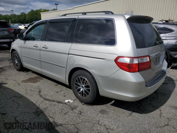 2005 Honda Odyssey Touring z VIN 5FNRL38835B071258, wystawiony jako Copart lot #57878295 z przebiegiem 143 474 mil mil oraz Szkoda całkowita • Salvage title. Historia ofert i sprzedaży dostępna na DreamBid. Obrazek 2.