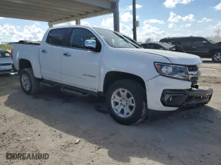 2021 Chevrolet Colorado 2WD LT with VIN 1GCGSCEN8M1293970, listed as a Copart auction lot 44965365 with 68,099 mi miles and Salvage Title. Bid and sale history available at carsss.com. Image 4.